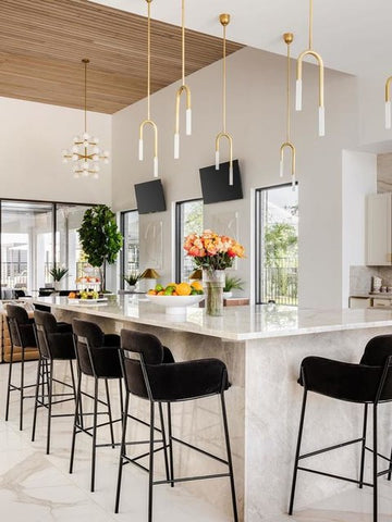 Rousseau Small Asymmetric Pendant Light | Modern LED Fixture
