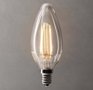 Torpedo Candelabra Filament LED Bulb