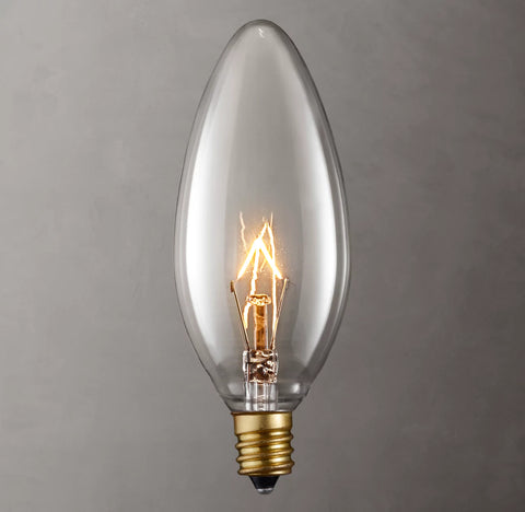 Torpedo Candelabra Incandescent Bulbs (Set of 6)