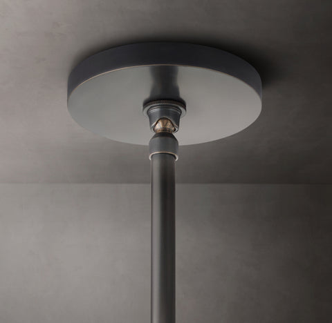 Hand-Carved Alabaster Cylinder Pendant – Luxury Stone Light