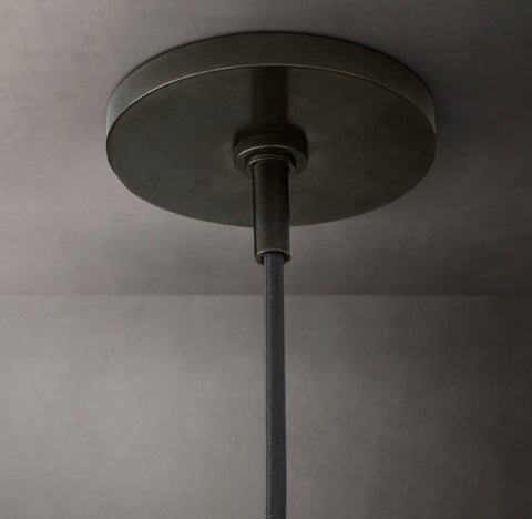 Utilitaire Funnel Pendant – Aluminum & Glass