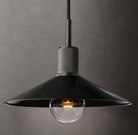 Utilitaire Metal Slope Shade Pendant Light