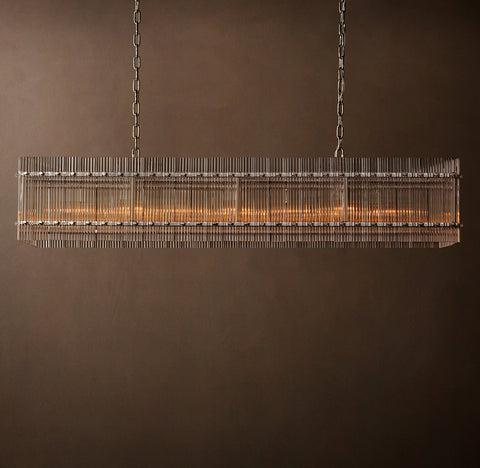 San Marco Rectangular Chandelier 54"