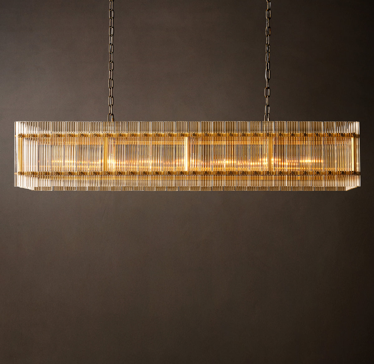 San Marco Rectangular Chandelier 54"