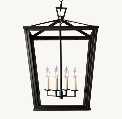 19th Century English Openwork Outdoor Pendant
