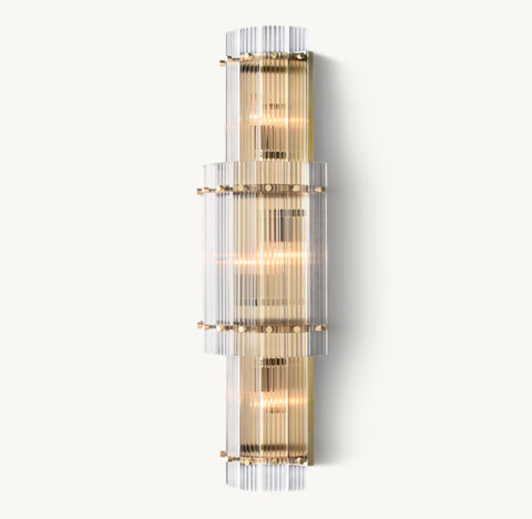 San Marco Glass Grand Round Sconce