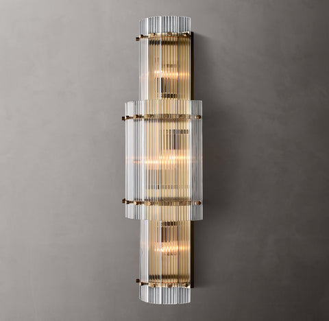 San Marco Glass Grand Round Sconce