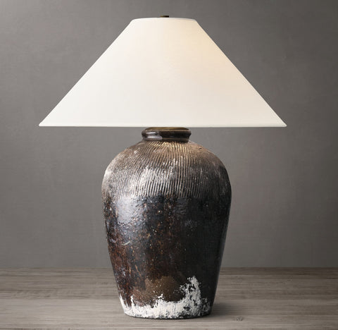 Rice Wine Vessel Table Lamp