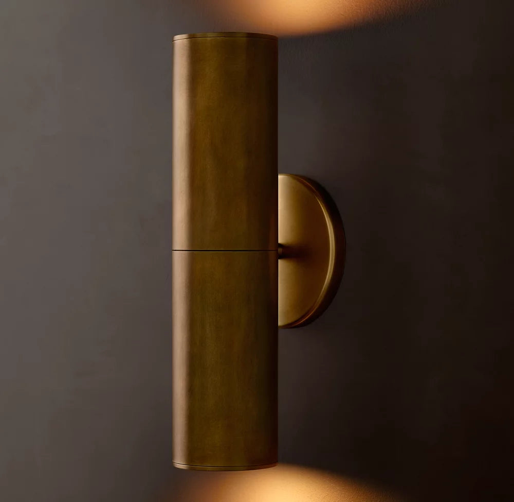 Champeaux Linear Sconce | Luxury Brass Wall Light Indoor & Outdoor