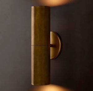 Champeaux Linear Sconce | Luxury Brass Wall Light Indoor & Outdoor