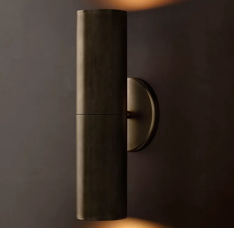Champeaux Linear Sconce | Luxury Brass Wall Light Indoor & Outdoor