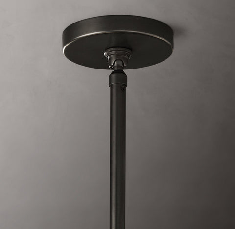 Échelon Pendant – Luxury Linen-Wrapped LED Ceiling Light