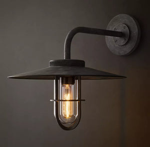 Utilitaire Barn Outdoor Sconce | Industrial Aluminum Wall Light