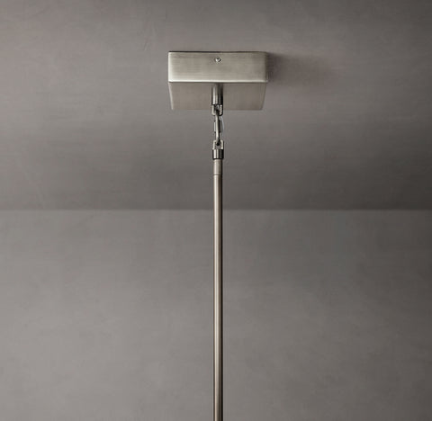 Lattice Clear Glass Pendant Light