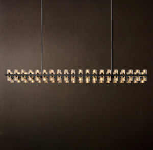 Arcachon LED Rectangular Chandelier 72"