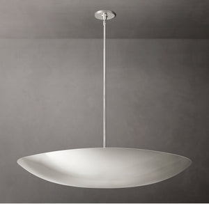 Italian Dish Pendant – Brass Ceiling Light