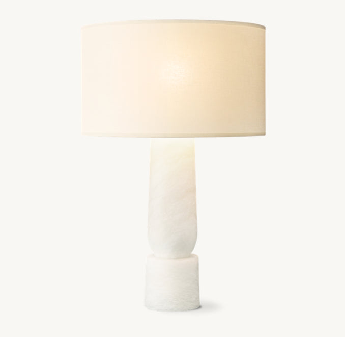 Isabel Alabaster Table Lamp