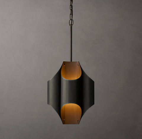 Cathedral Pendant – Luxury Brass Multi-Bulb Chandelier