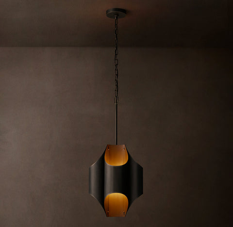 Cathedral Pendant – Luxury Brass Multi-Bulb Chandelier