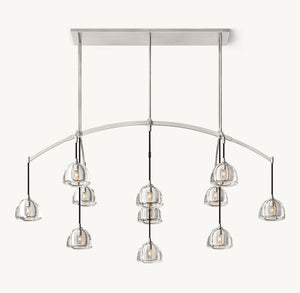 Hemisphere 72" Linear Chandelier | CIRC