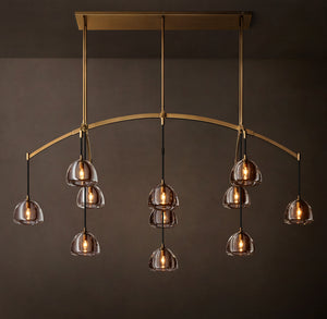 Hemisphere 72" Linear Chandelier | CIRC