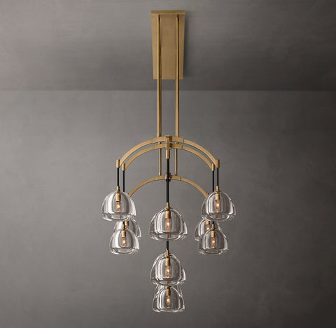 Hemisphere 72" Linear Chandelier | CIRC