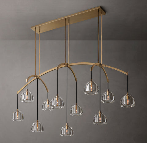 Hemisphere 72" Linear Chandelier | CIRC