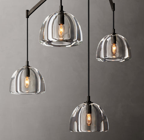 Hemisphere 72" Linear Chandelier | CIRC