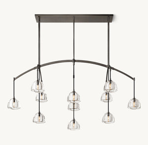 Hemisphere 72" Linear Chandelier | CIRC