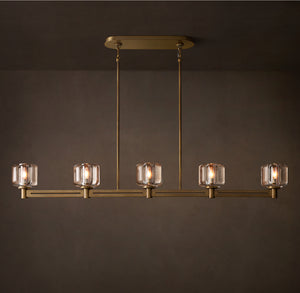Demaret 54" Linear Chandelier | CIRC