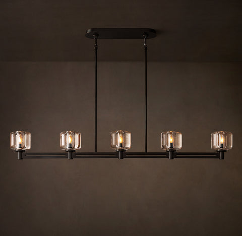 Demaret 54" Linear Chandelier | CIRC