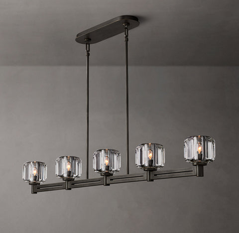 Demaret 54" Linear Chandelier | CIRC