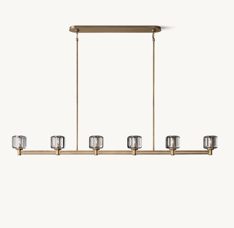 Demaret 72" Linear Chandelier | CIRC