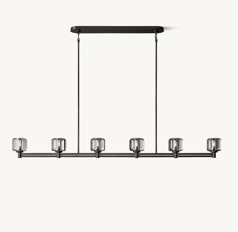 Demaret 72" Linear Chandelier | CIRC