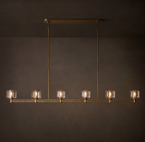 Demaret 72" Linear Chandelier | CIRC