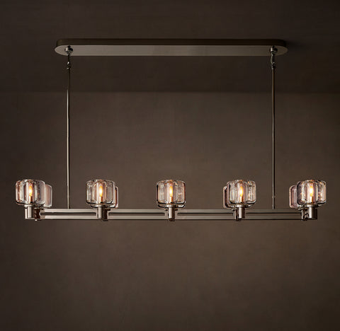 Demaret Double 54" Linear Chandelier | CIRC