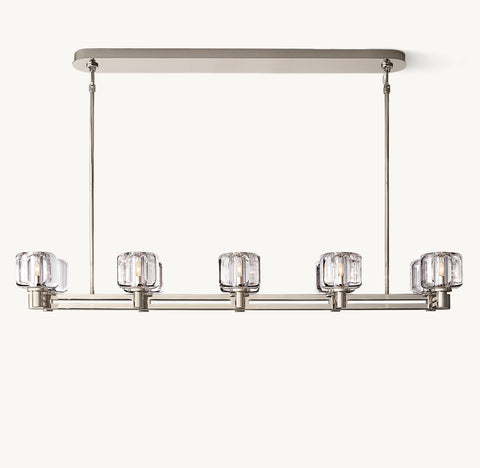 Demaret Double 54" Linear Chandelier | CIRC