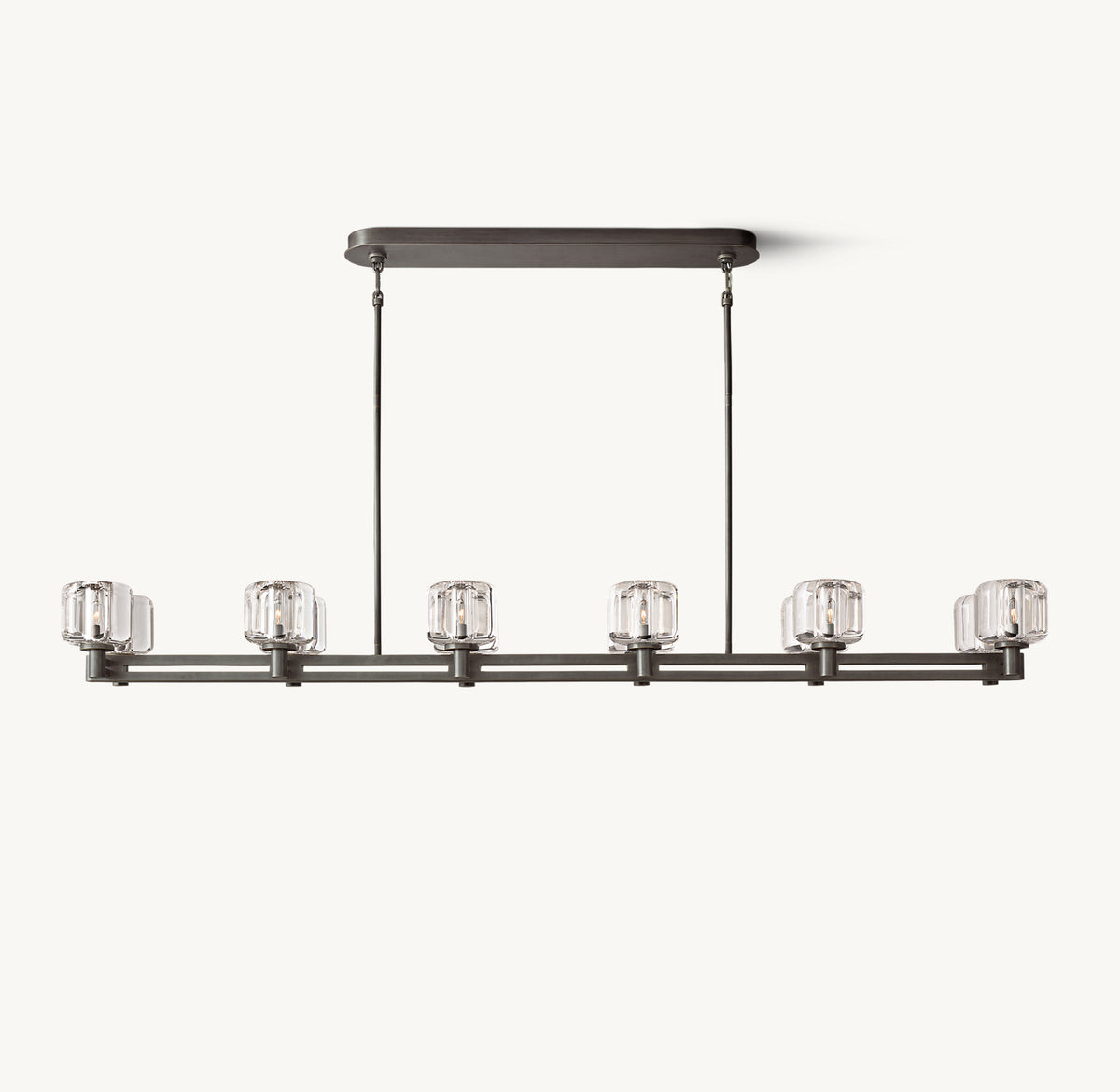 Demaret Double 72" Linear Chandelier | CIRC