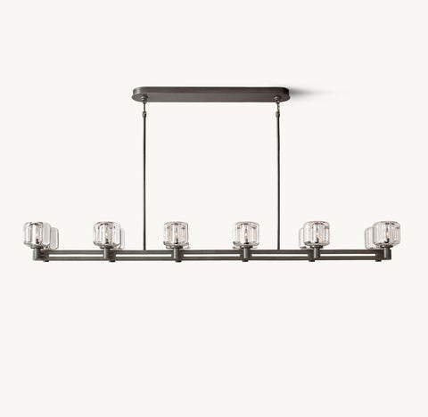 Demaret Double 72" Linear Chandelier | CIRC