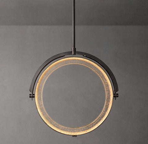 Olympic Pendant – Modern Steel & Glass LED Light