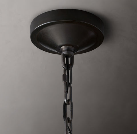 19th C. English Openwork Pendant Light