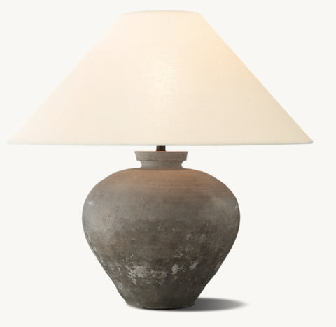 Antique Shanxi Tapered Table Lamp