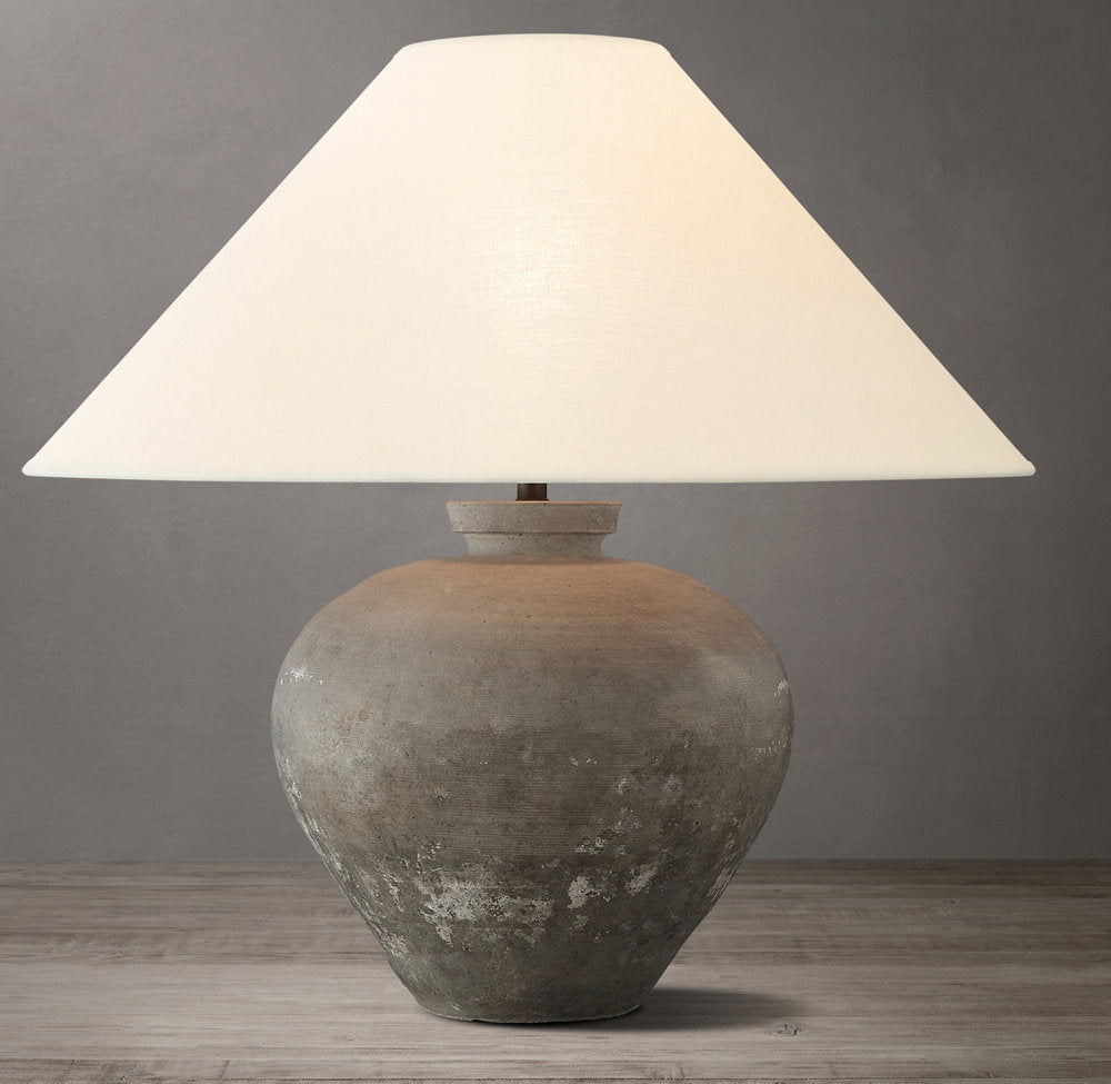 Antique Shanxi Tapered Table Lamp