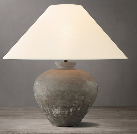 Antique Shanxi Tapered Table Lamp