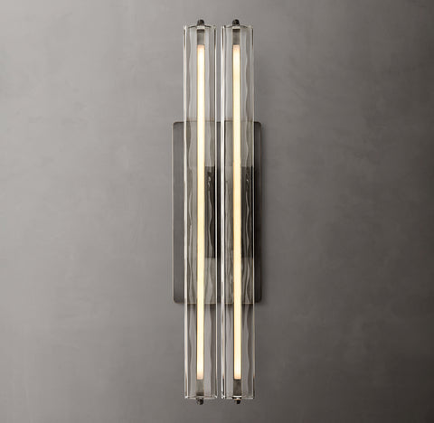 Audubon Crystal Double Sconce