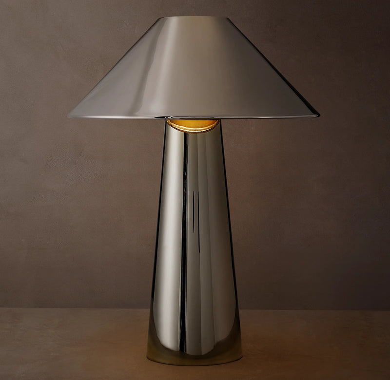 Mycena Round Metal Table Lamp | Luxury Designer Lighting