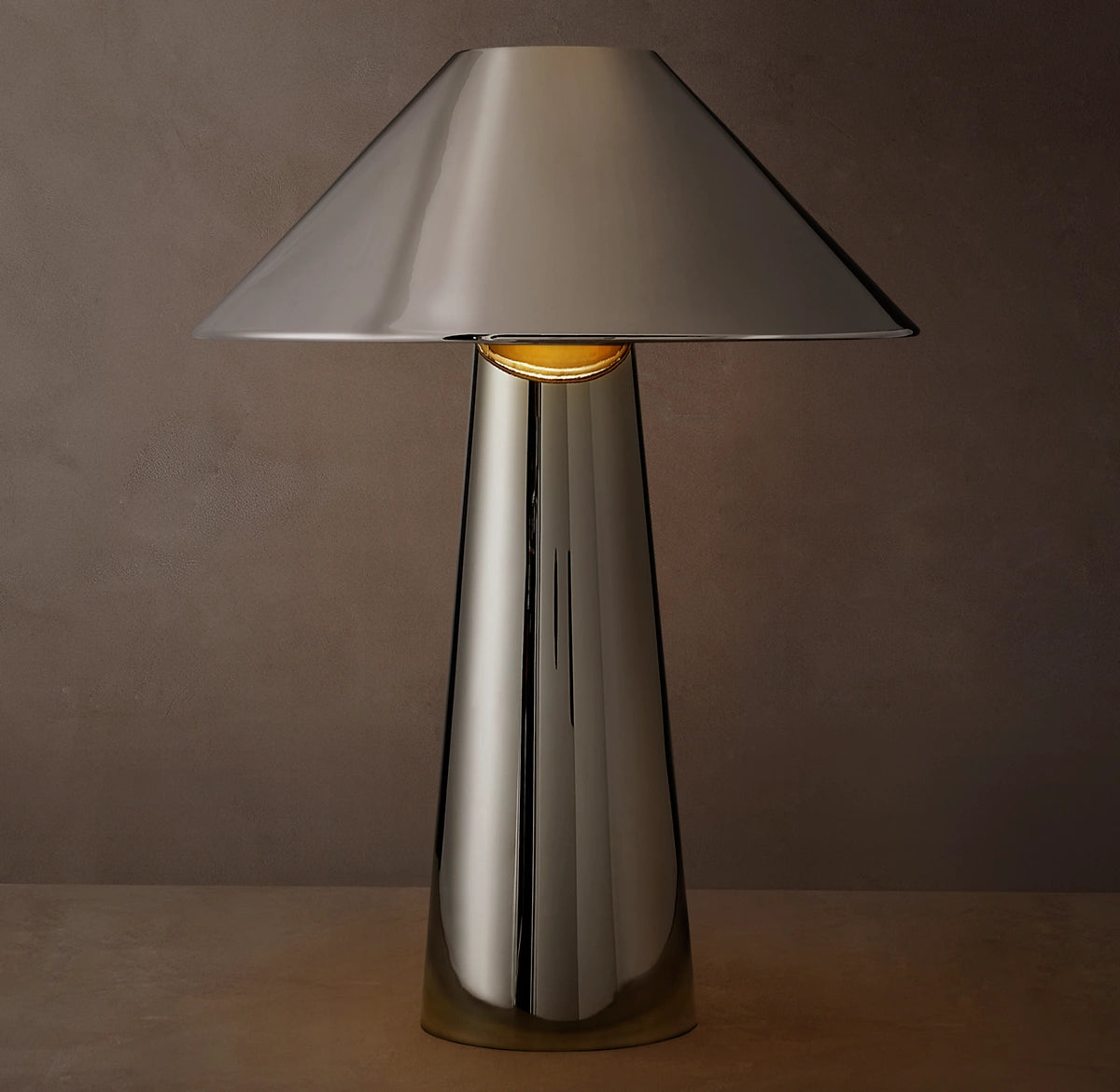 Mycena Round Metal Table Lamp | Luxury Designer Lighting