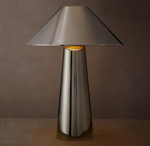 Mycena Round Metal Table Lamp | Luxury Designer Lighting