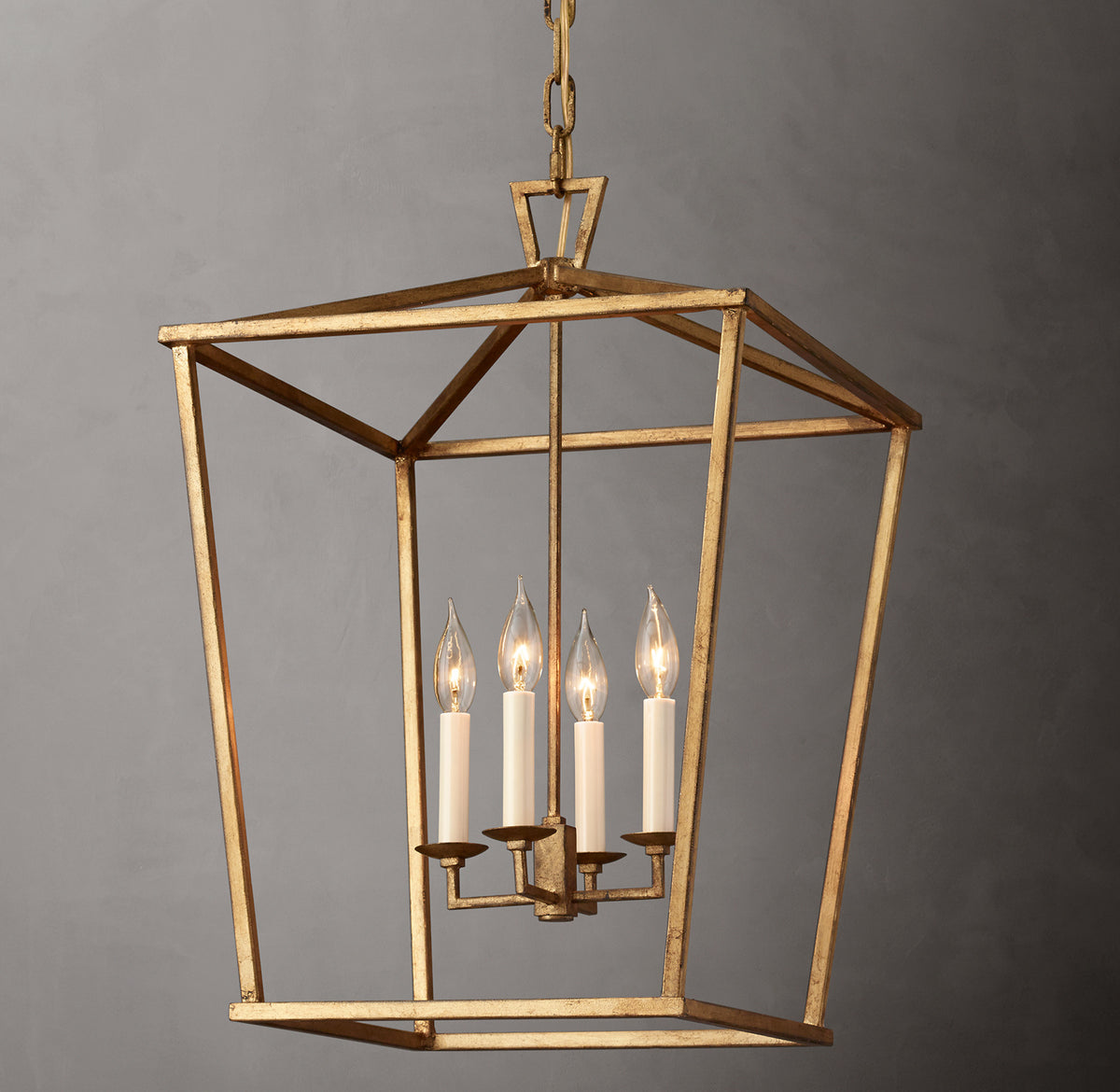19th C. English Openwork Pendant Light
