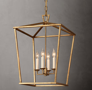 19th C. English Openwork Pendant Light